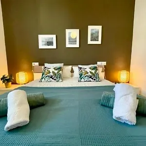  Apartamento GATU RACIMO terraza,piscina, aire ac,wifi y parkin
